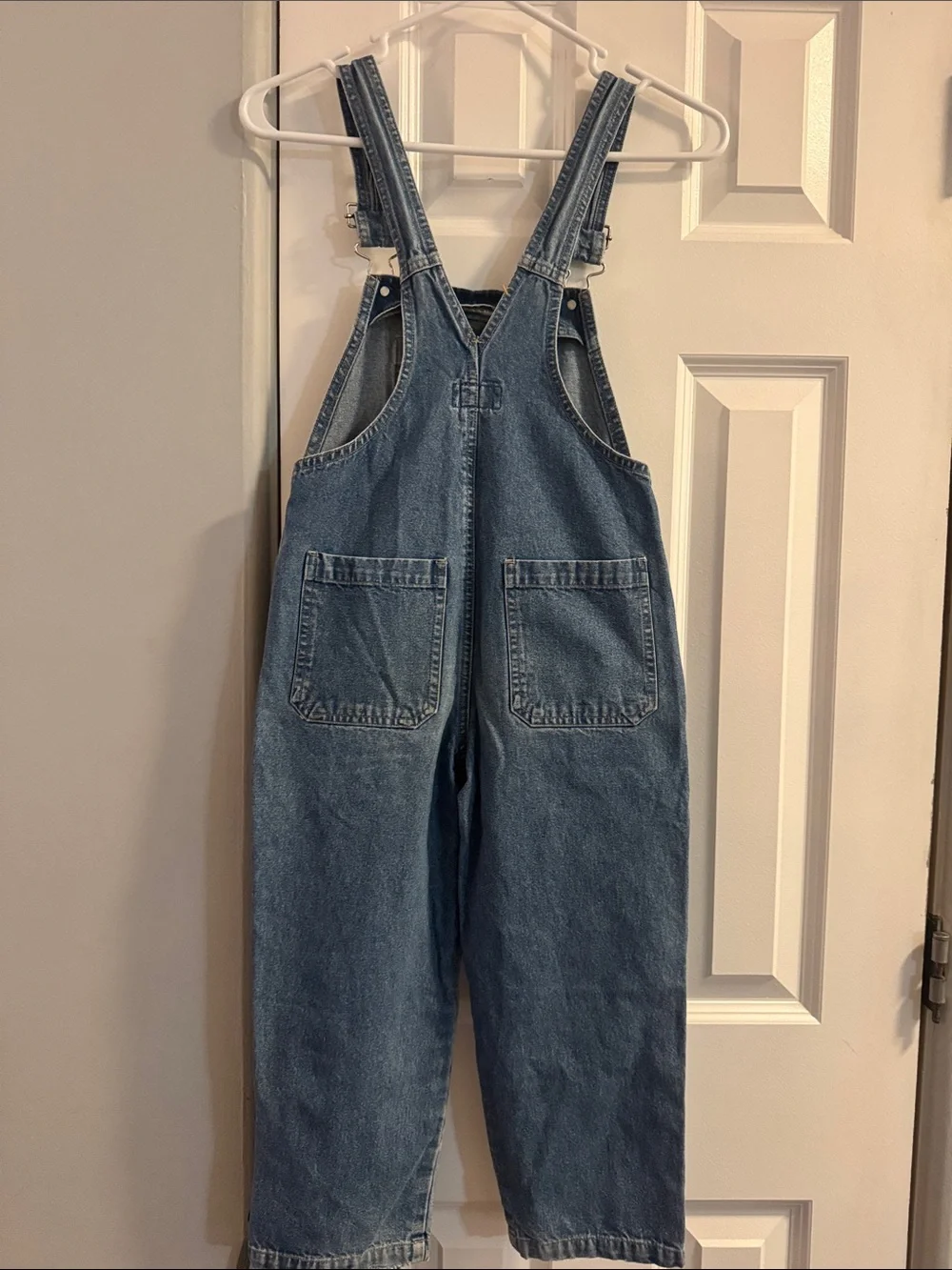Vintage Arizona Jean Company Relaxed Denim Bib Overalls - Blue